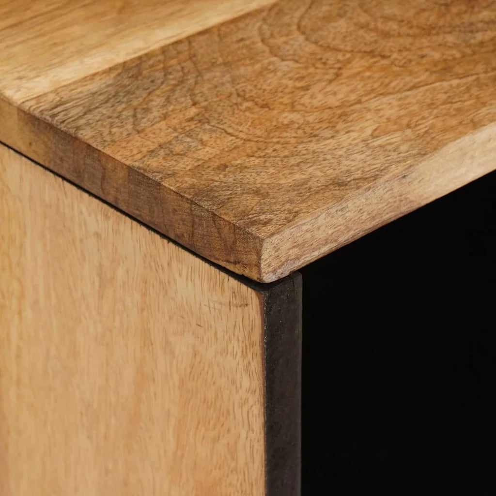 Mobile TV-Credenza per TV Marrone 80 x 33 x 46 cm Legno di mango massello 968705