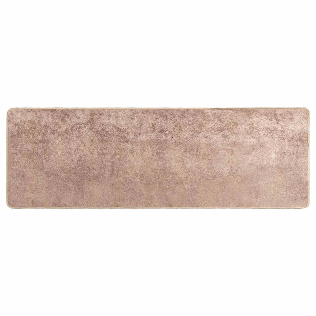 Runner Tappeto MARSA Sabbia 50 x 150 cm Poliestere e PVC