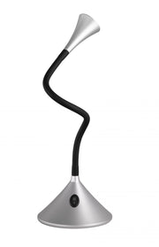VIPER LAMPADA DA TAVOLO/APPLIQUE LED 3W 350lm, 3000K CON BRACCIO FLESSIBILE ALLUMINIO H.32 CM