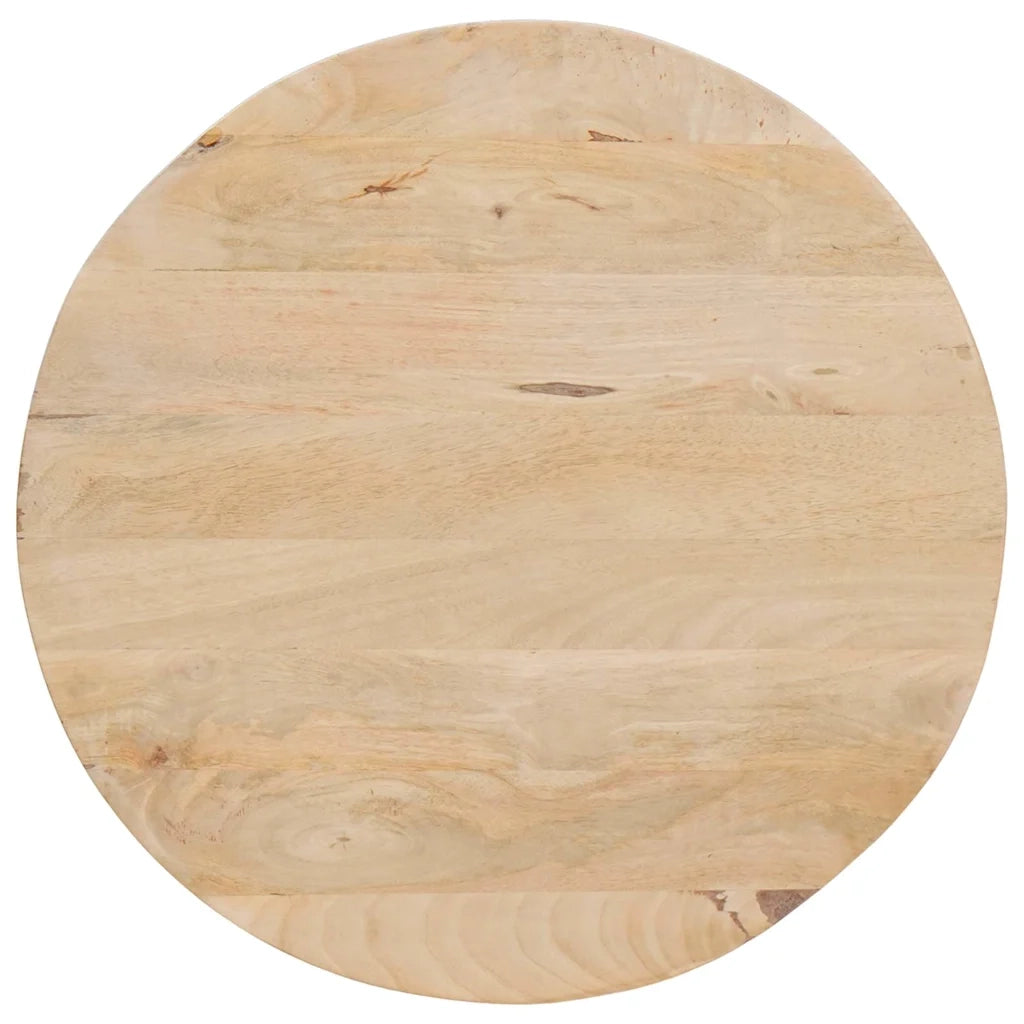 Tavoli da Caffè Nido 3 pcs Legno massello di mango e acciaio