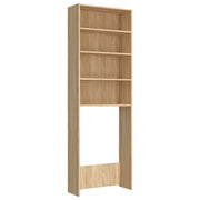 Mobile per Lavatrice Rovere Sonoma 64x24x190 cm CFW9158234