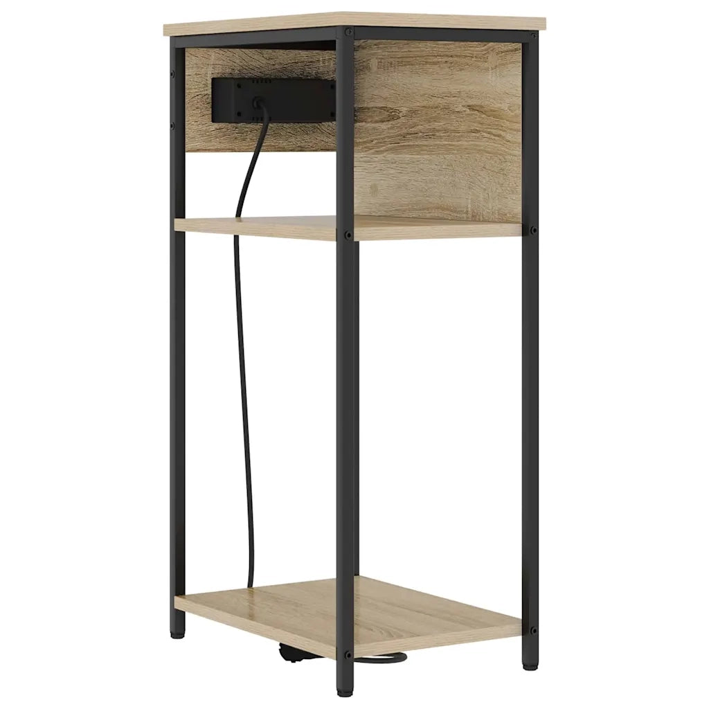 Comodino | Armadio da Notte | Mobiletto da notte Rovere Sonoma 41 x 28 x 76 cm