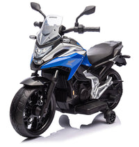 Moto Elettrica per Bambini Licenza Ufficiale Honda NC750X 12V 4,5Ah Blu