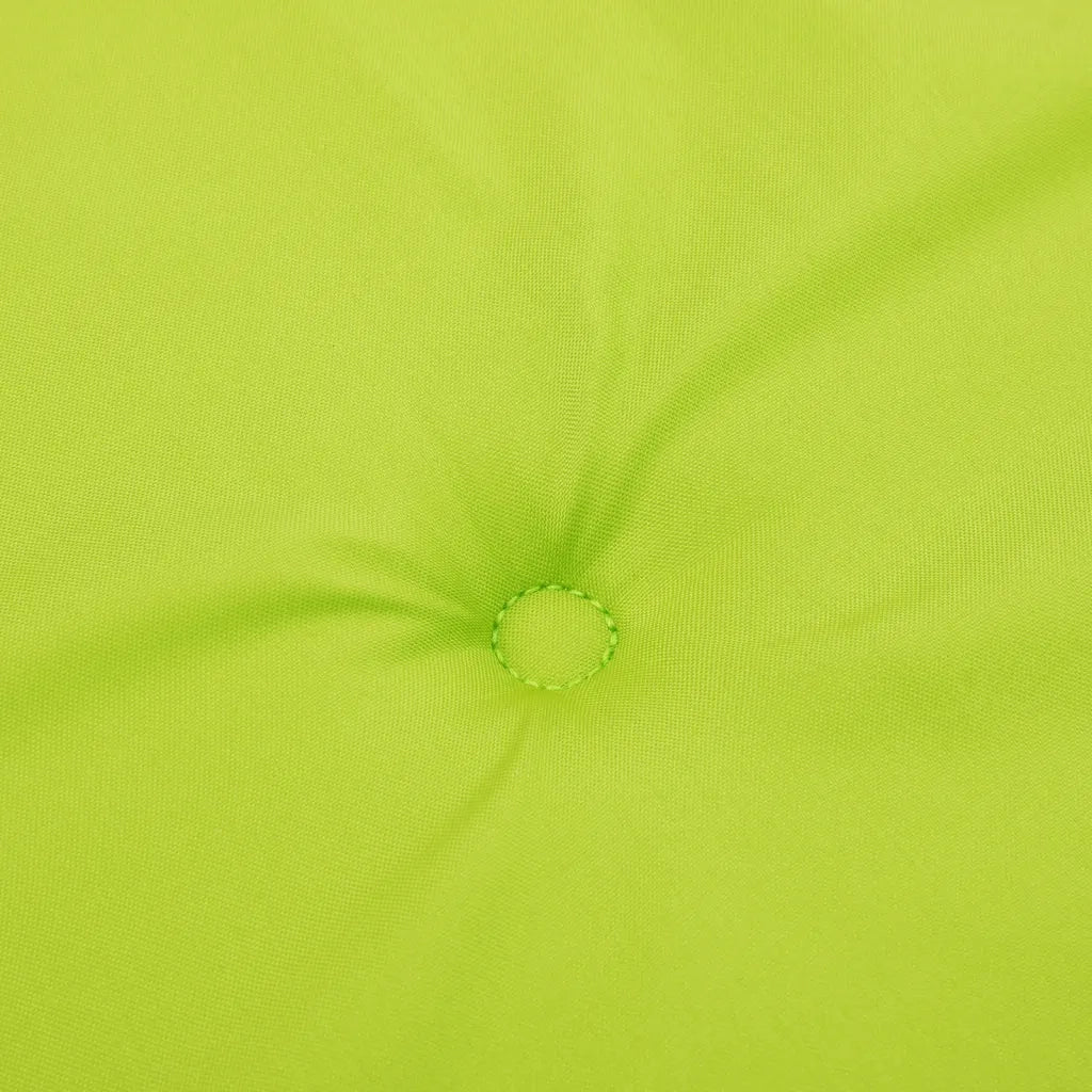 Cuscini per Sedia 4 pz Verde Brillante 50x50x4cm Tessuto Oxford 314063