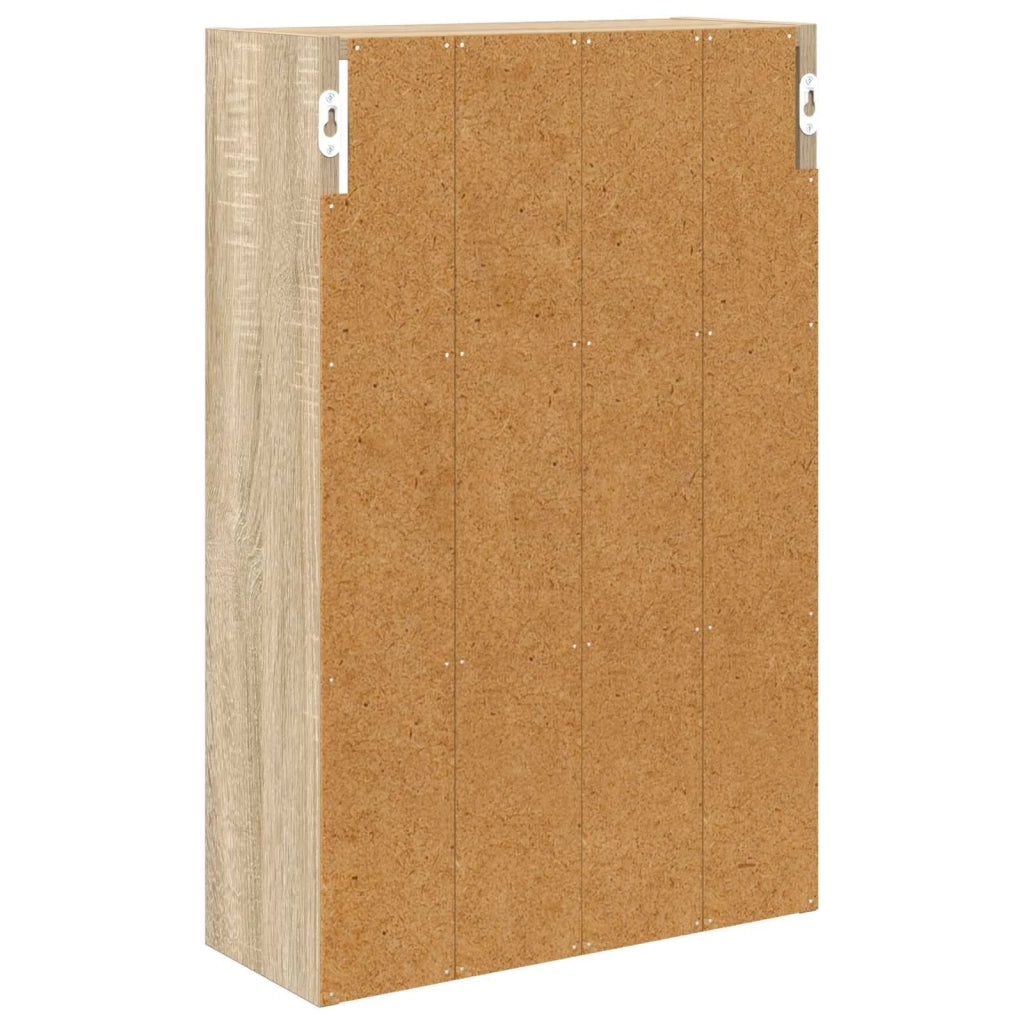 Armadio da bagno a muro Rovere Sonoma 40 x 16 x 62,5 cm