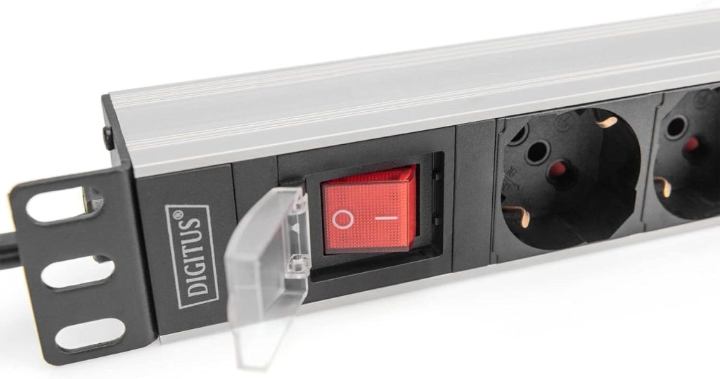 Digitus Multipresa con 7 Prese e Interruttore On-Off
