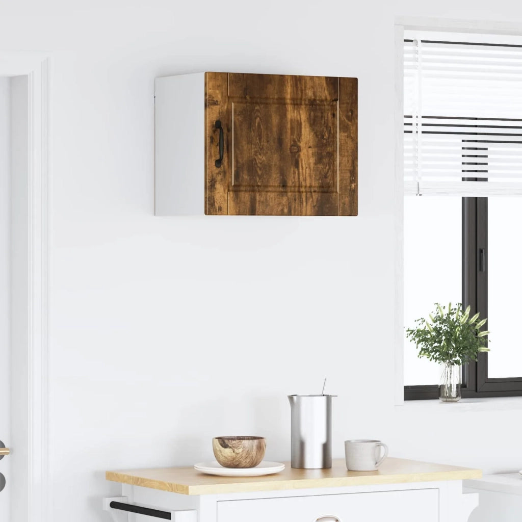 Pensile da cucina | Armadietto a muro PORTO Rovere fum¨¦ 50 x 31 x 40 cm