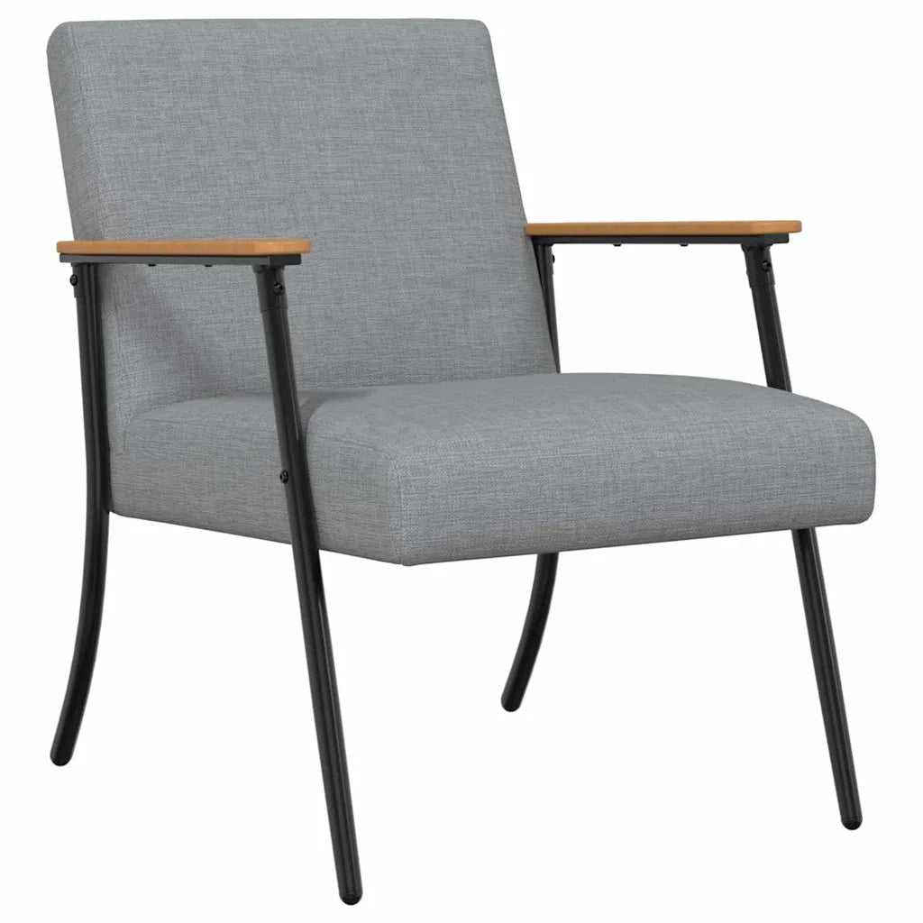 poltrona Grigio chiaro Tessuto