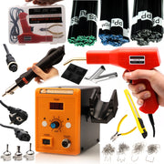 Kit Saldatura Plastica Rosfix 858D – 700W, 4 Ugelli, 300g Lega | Regolazione Temperatura 100-500°C