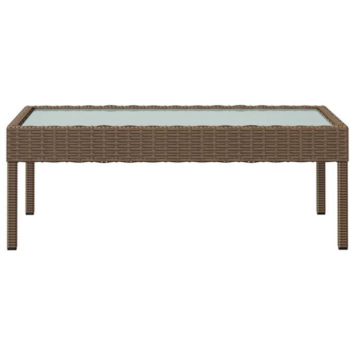 Set Divani da Giardino 8 pz con Cuscini in Polyrattan Marrone cod mxl 39198