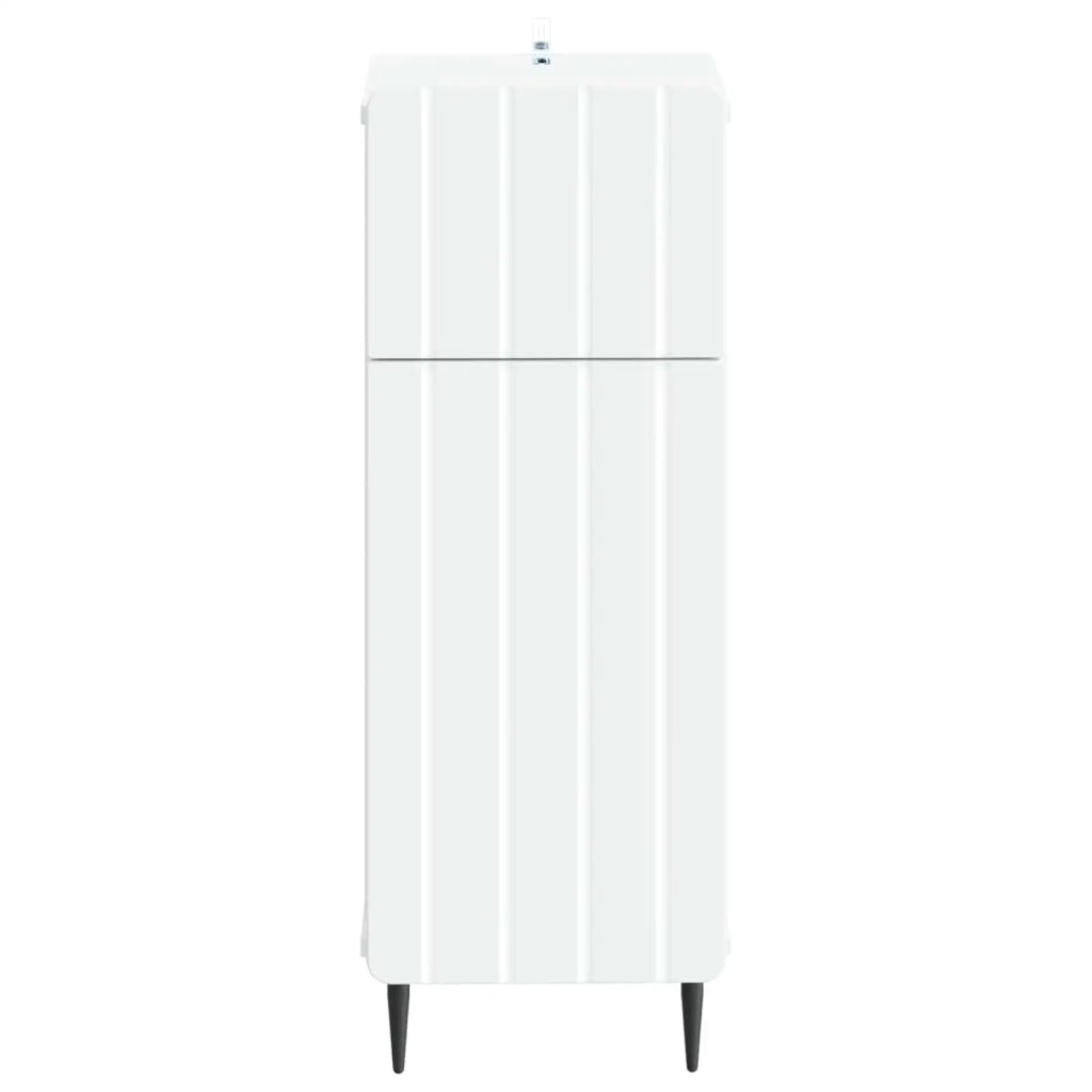 Mobiletto da Bagno ZWOLLE Bianco 30 x 31 x 79,5 cm 896385