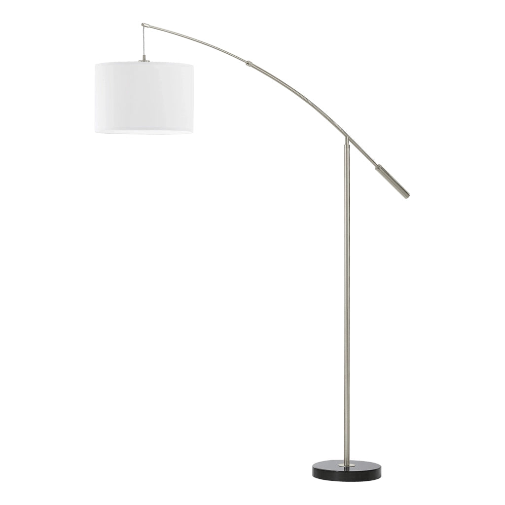 Piantana Minimal Nadina Acciaio Nichel Satinato 1 Luce E27