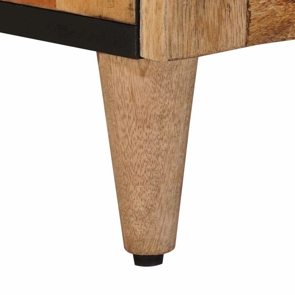 Credenza Naturale 60 x 33 x 75 cm Legno di mango massello 4018286