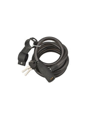 Antifurto a cavo Ø 12 mm, lunghezza 1,80 m, con supporto, 2 chiavi – THIRARD