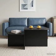 Tavolino da salotto Rovere Nero 100 x 50 x 40 cm 8001047