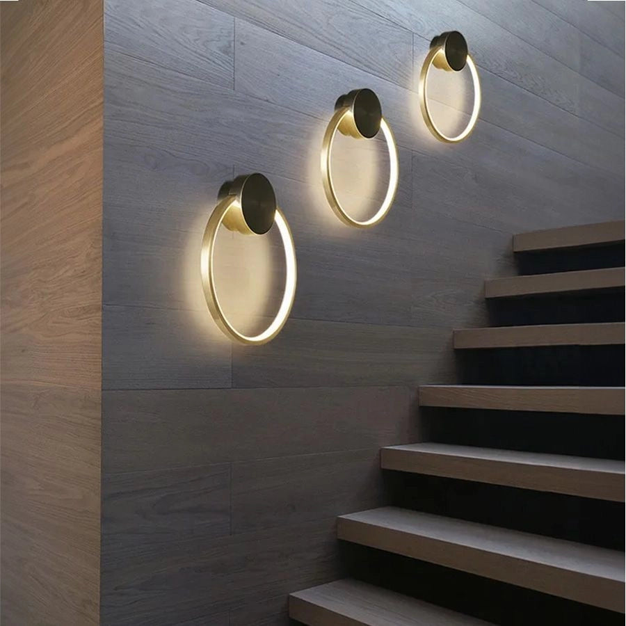 Lampada Da Parete Led App1385-cw Old Gold 30cm
