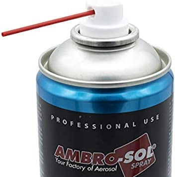 Sciogli silicone spray 400 ml rimuovi residui senza rovinare le superfici azione rapida Ambro-Sol