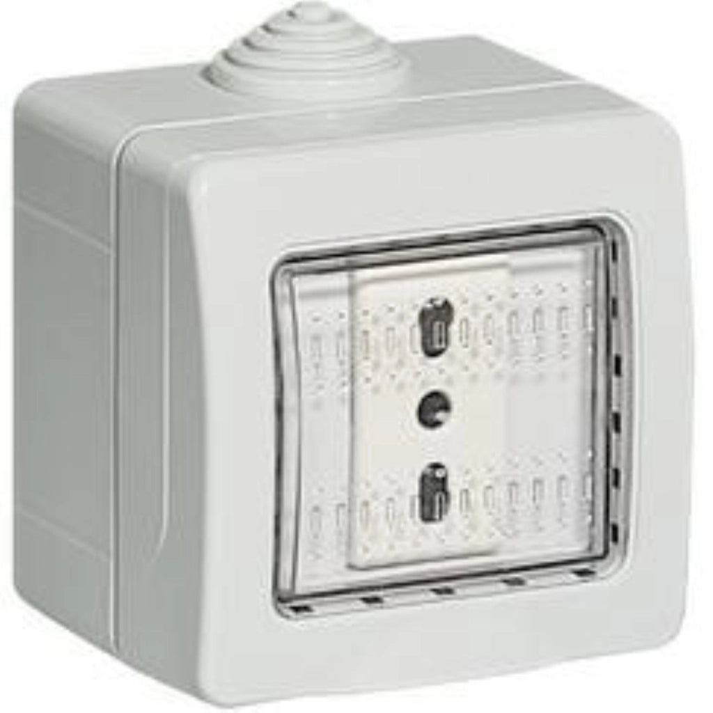 Kit Presa Bipasso In Custodia Ip40 1 Mod - Bticino