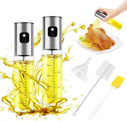 Set di sfumatori per olio, 100 ml flacone spray Sfumatori per olio da cucina Sfumatori per air fryer Sfumatori per insaporire salate, grigliare e cuocere in forno (set da 2)