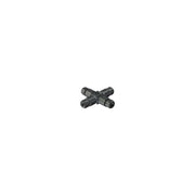 Connettore stagno IP68 per illuminazione esterna - Forma a X - Alta sicurezza 16A 240V Beneito & Faure - Spina, attacco
