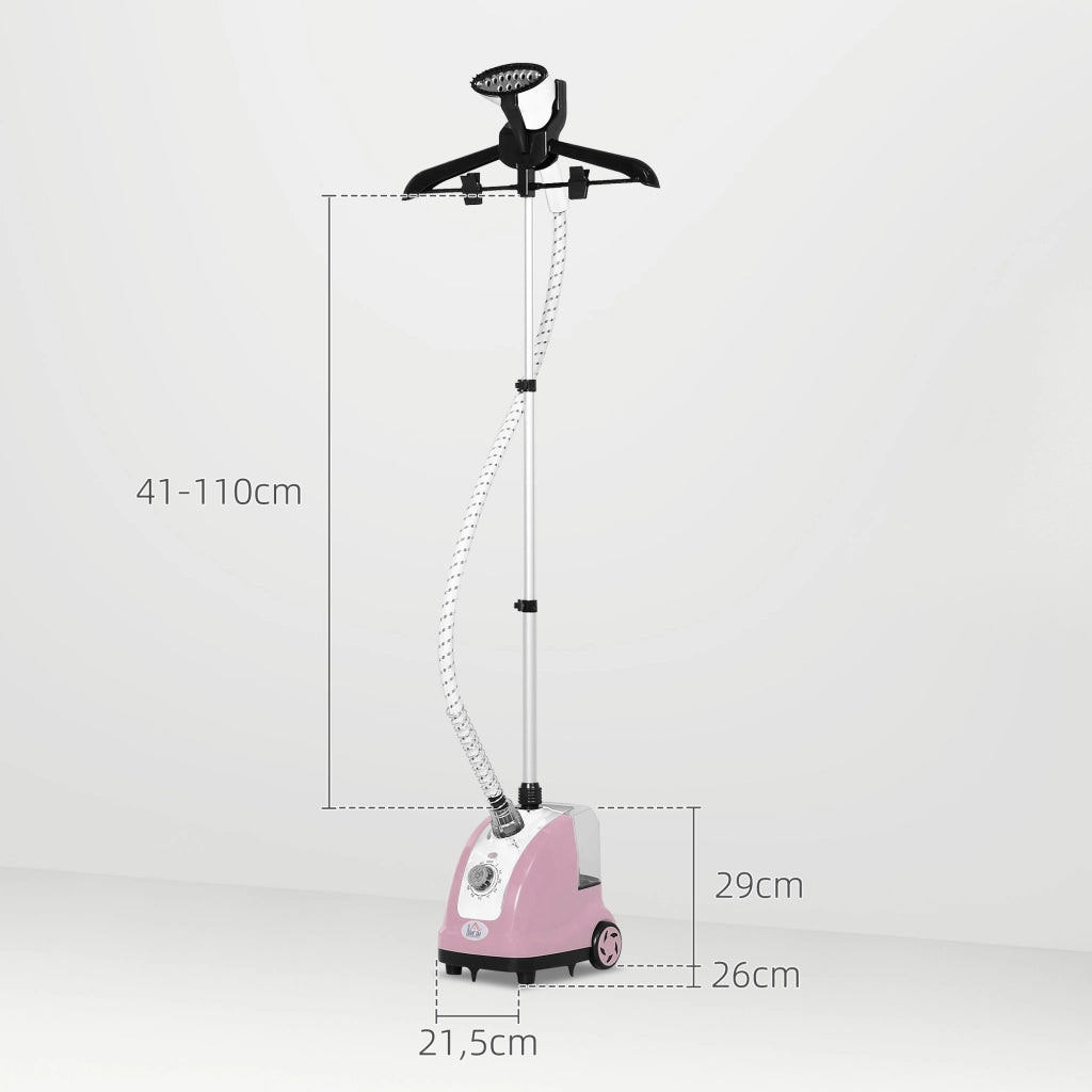 Stiratrice Verticale ¨C Xylo ¨C 1800W 1,4L 11 Livelli Rosa