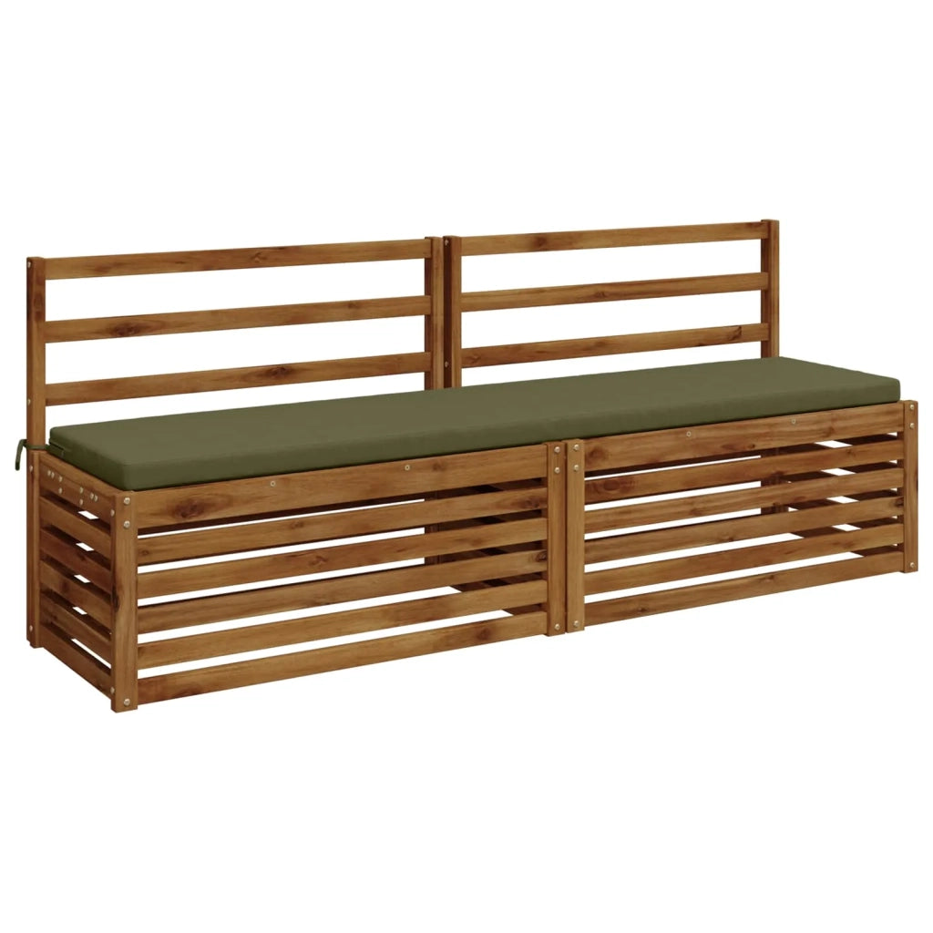 Cuscini per Panchina a 2 Pezzi SOEST 2 pz 100% Poliestere 949197
