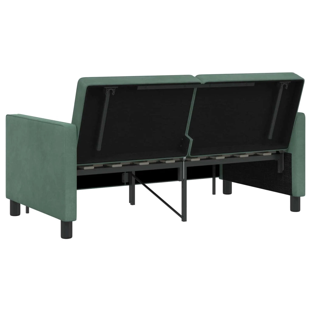Divano letto | Sof¨¤ letto | Letto singolo Verde Mare Tessuto