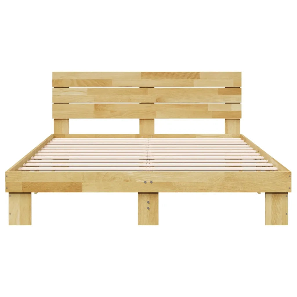Struttura Letto con Testiera Senza Materasso-Giroletto con Testiera 160x200 cm 340195