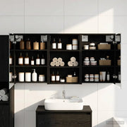 Set di Armadi da Bagno con lo scaffale 3 pcs 126 x 16 x 62.5 cm 3403825