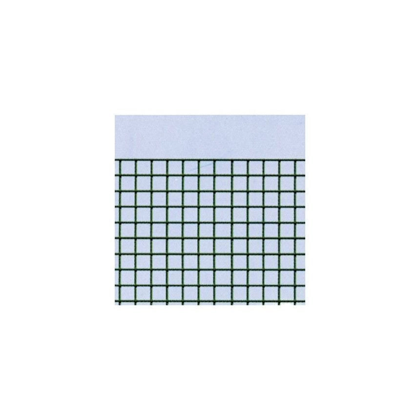 Cavatorta SE02150025B Esaplax Rete Elettrosaldata Plastificata Maglia 12,7x12,7 mm H 150 cm 25 m colore Verde Alpi