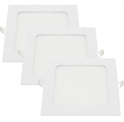 Pannello led incasso 20.5cm 18w slim quadro alimentatore incluso 4500k pezzi 3