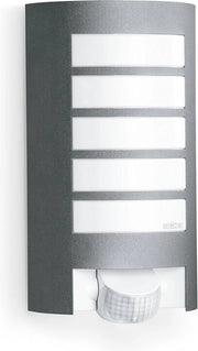 Lampada da Esterno con Sensore di Movimento e Fitting E27 - Angolo di Registrazione 180° - Progetto Robusto - 60W Max