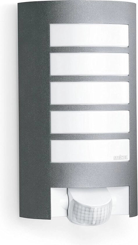 Lampada da Esterno con Sensore di Movimento e Fitting E27 - Angolo di Registrazione 180° - Progetto Robusto - 60W Max