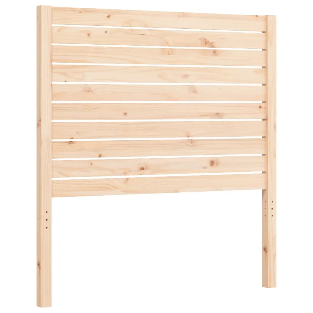 Giroletto con Testiera 100x200 cm in Legno Massello 3195016