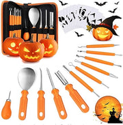Strumento per tagliare zucche per Halloween con tas di conservazione