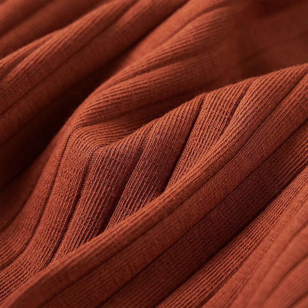 Maglietta da Bambina a Maniche Lunghe Cognac 92 14124