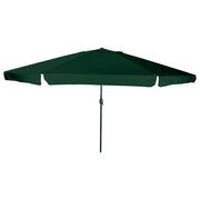 Ombrello da giardino-Ombrellone da spiaggia Verde 394 x 394 x 248 cm