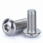 Viti A2/304 in acciaio inossidabile - Viti Inbus - Viti per macchina - M3/M4/M5/M6/M8/M10 - Resistente alla corrosione - Viti a testa a tappo con testa a sfera