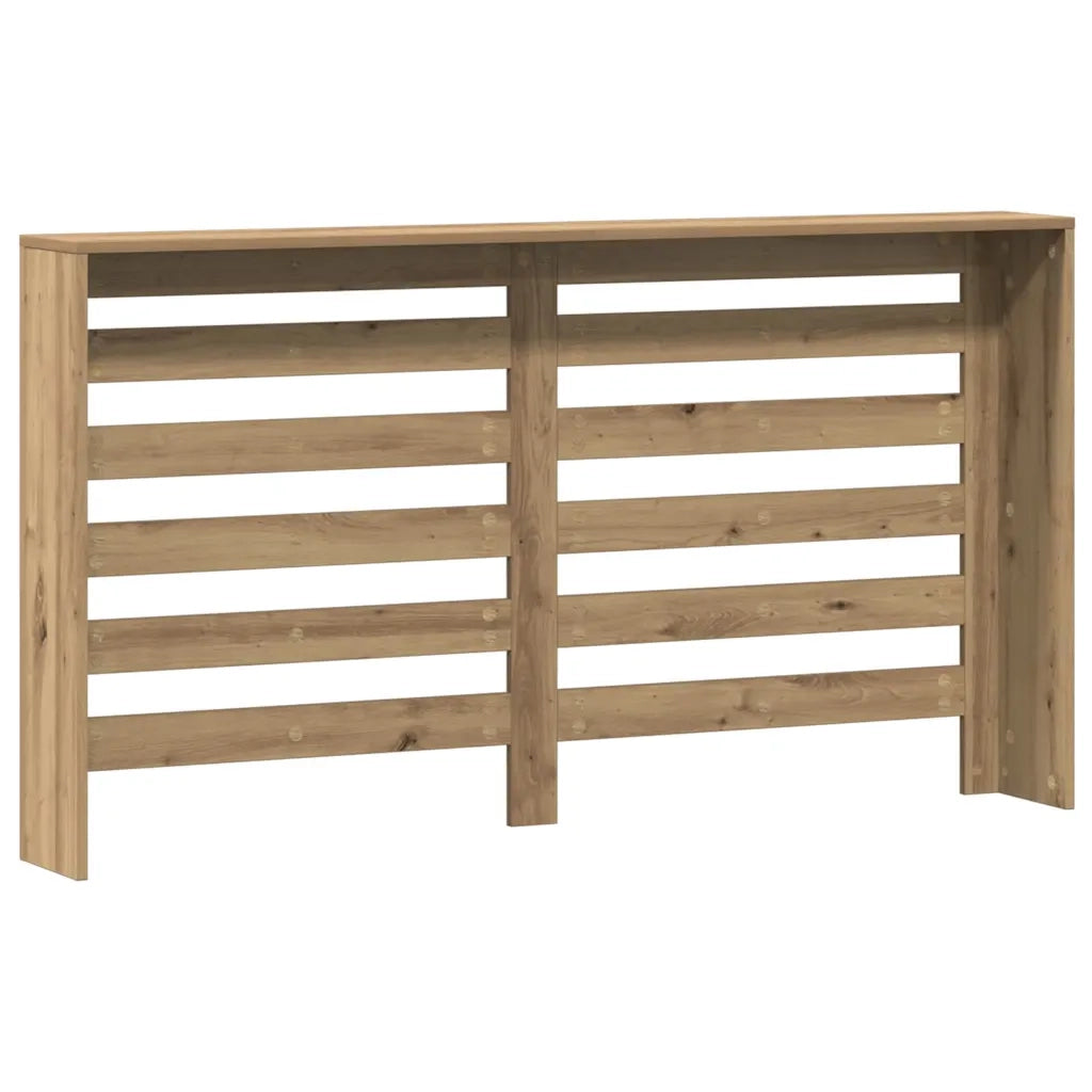Copertura Termosifone Rovere Artigianale 149x20x82cm in Legno 852707