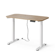Vicco Scrivania Bianco/Artisan 120 x 60 cm 2 motori
