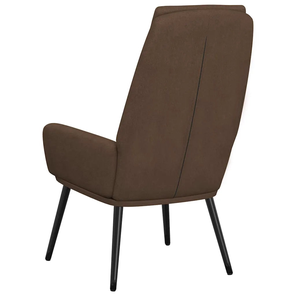 Poltrona Relax Marrone in Tessuto cod mxl 14243