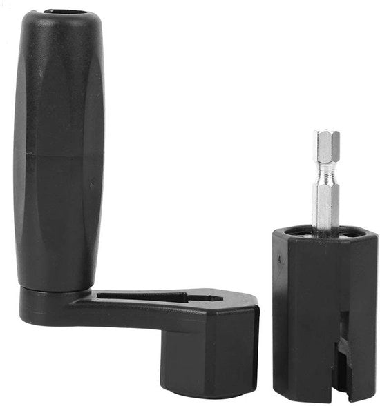 Ferramenta per avvolgere corde 2 in 1 - Rimuoveva piastrine - Leggero - Realizzato in ABS resistente - Adatto per chitarra/basso - Compatta e facile da riporre - Cambia corde