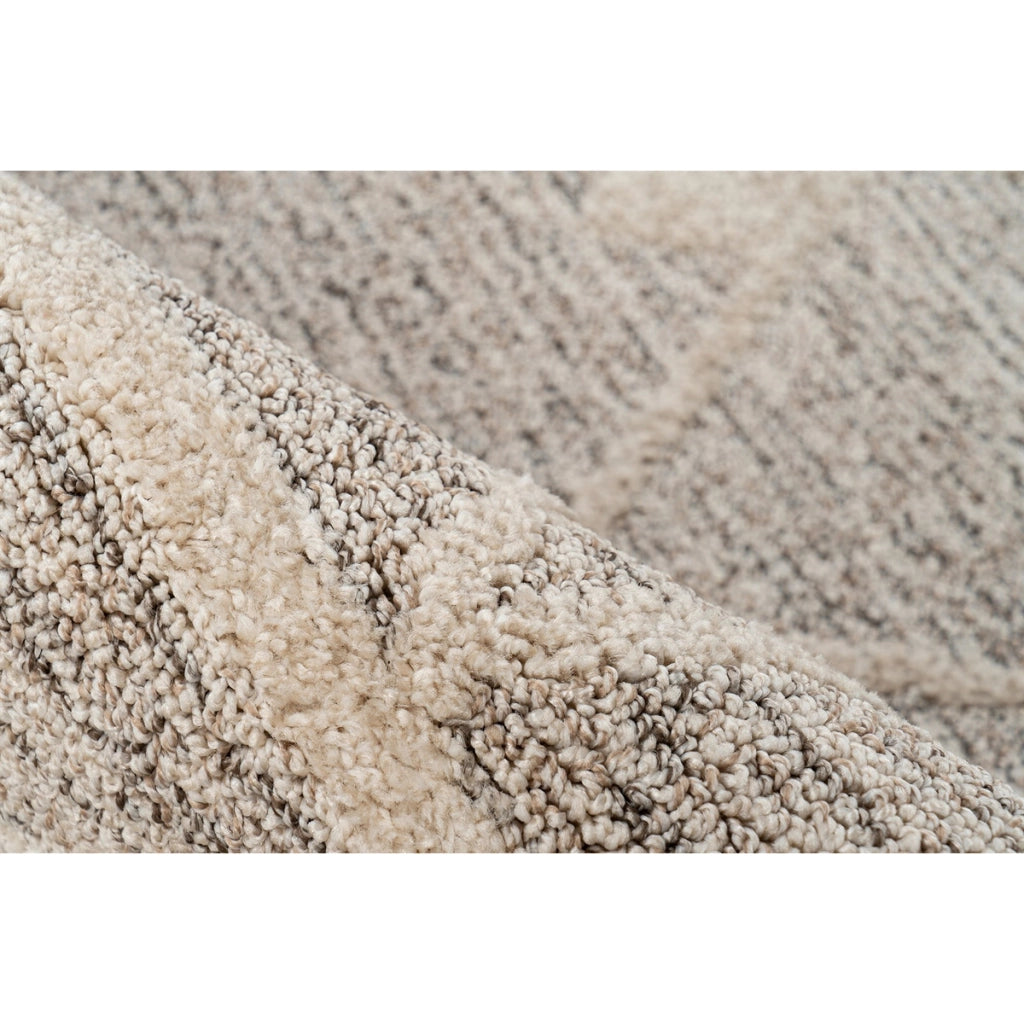 Tappeto moderno Rhombus 325 beige e marrone