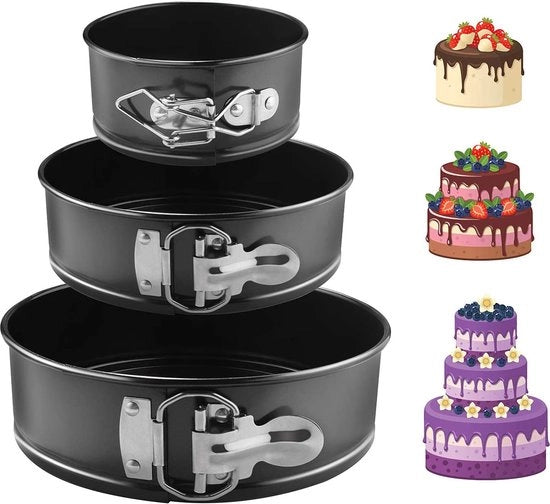 Set di stampi per dolci - insieme di stampi per dolci - varie misure - materiale di alta qualità premium - duraturo