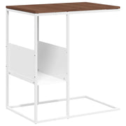 Tavolino da salotto | Tavolino da caff¨¨ | Tavolino da Soggiorno Bianco 55x36x59,5 cm Legno Multistrato