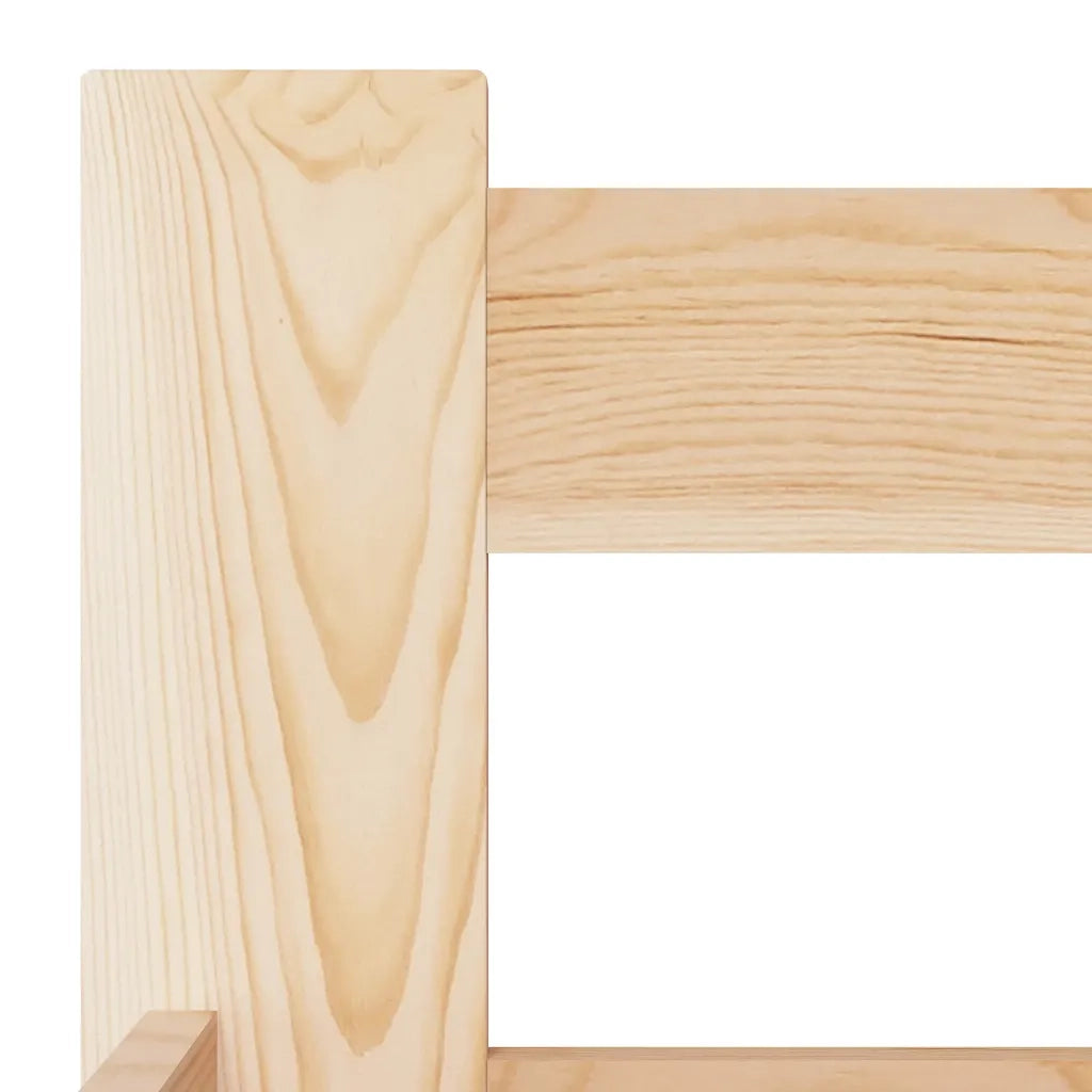 Giroletto senza Materasso 100x200 cm in Legno Massello di Pino 321992