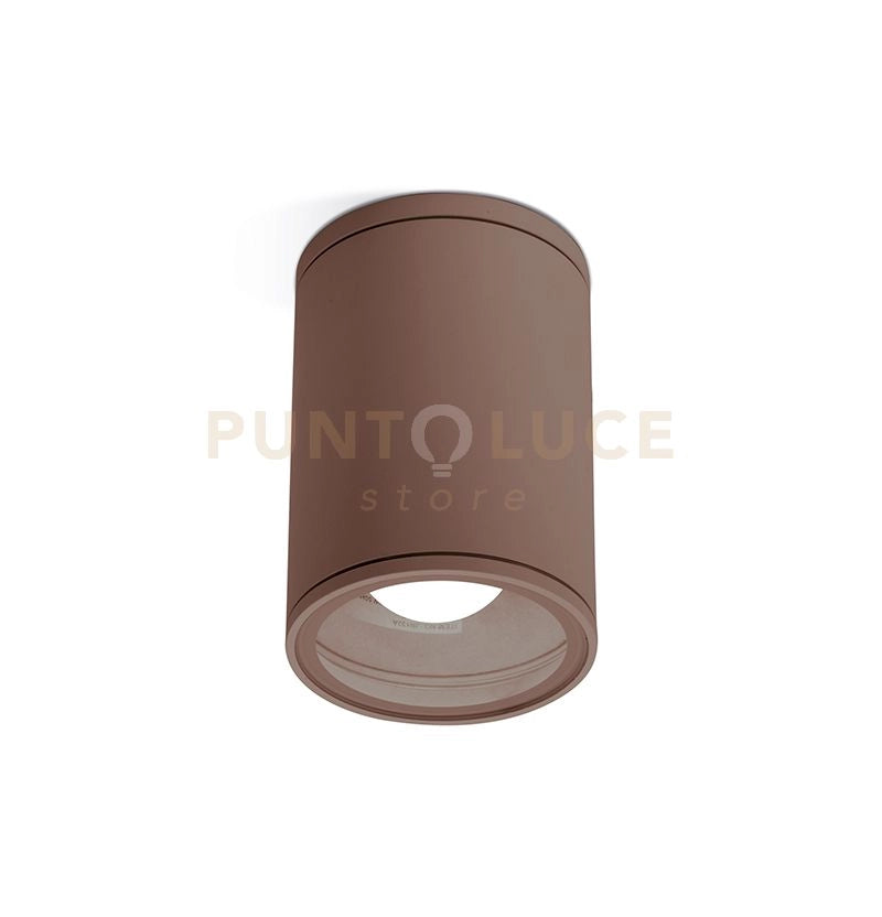 GES1002- PLAFONIERA ALLUMINIO RUGGINE 1 LUCE ATTACCO E27 IP65