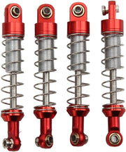 Solidchoice - Demper Scossi 60 Mm - Lega di Alluminio - Leggero - Demper Scossi - Parti di Modifica - Adatto per WPL C14 C24 MN D90 99S - Demper a Raccordo Scossi