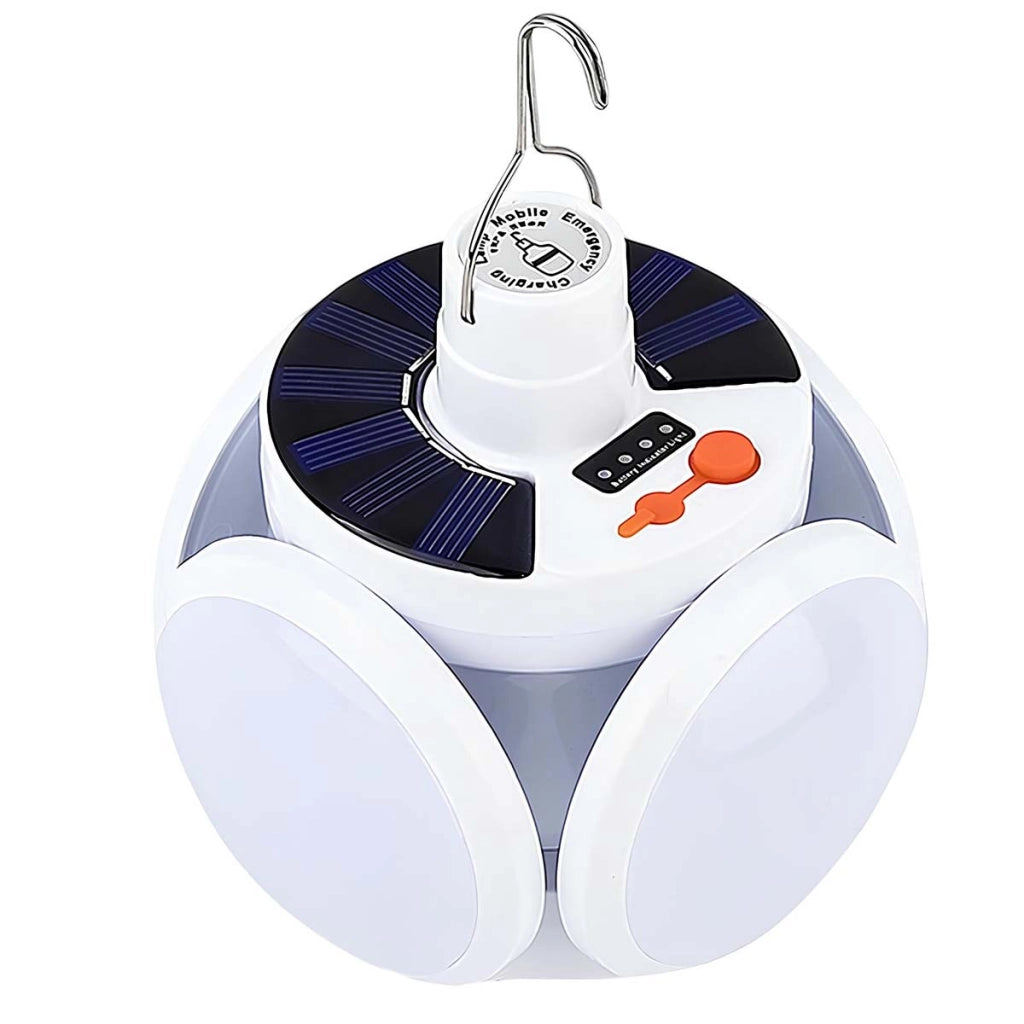 Lampada LED SMD 3W con Design Calcio Ricaricabile USB / Solare Bianco Avizar