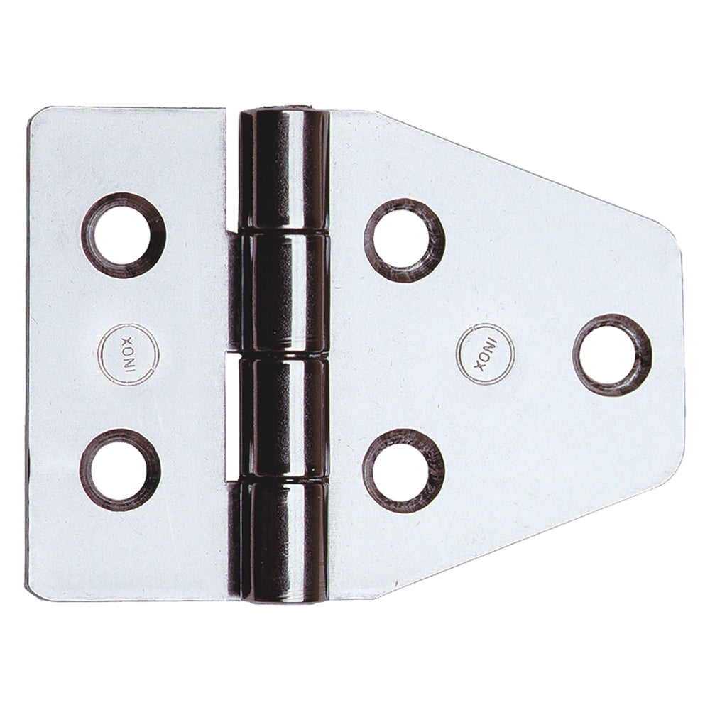 CERNIERA IN ACCIAIO INOX ART.852IN mm. 40 x 55 - pz. 2  - Blister Koncreto